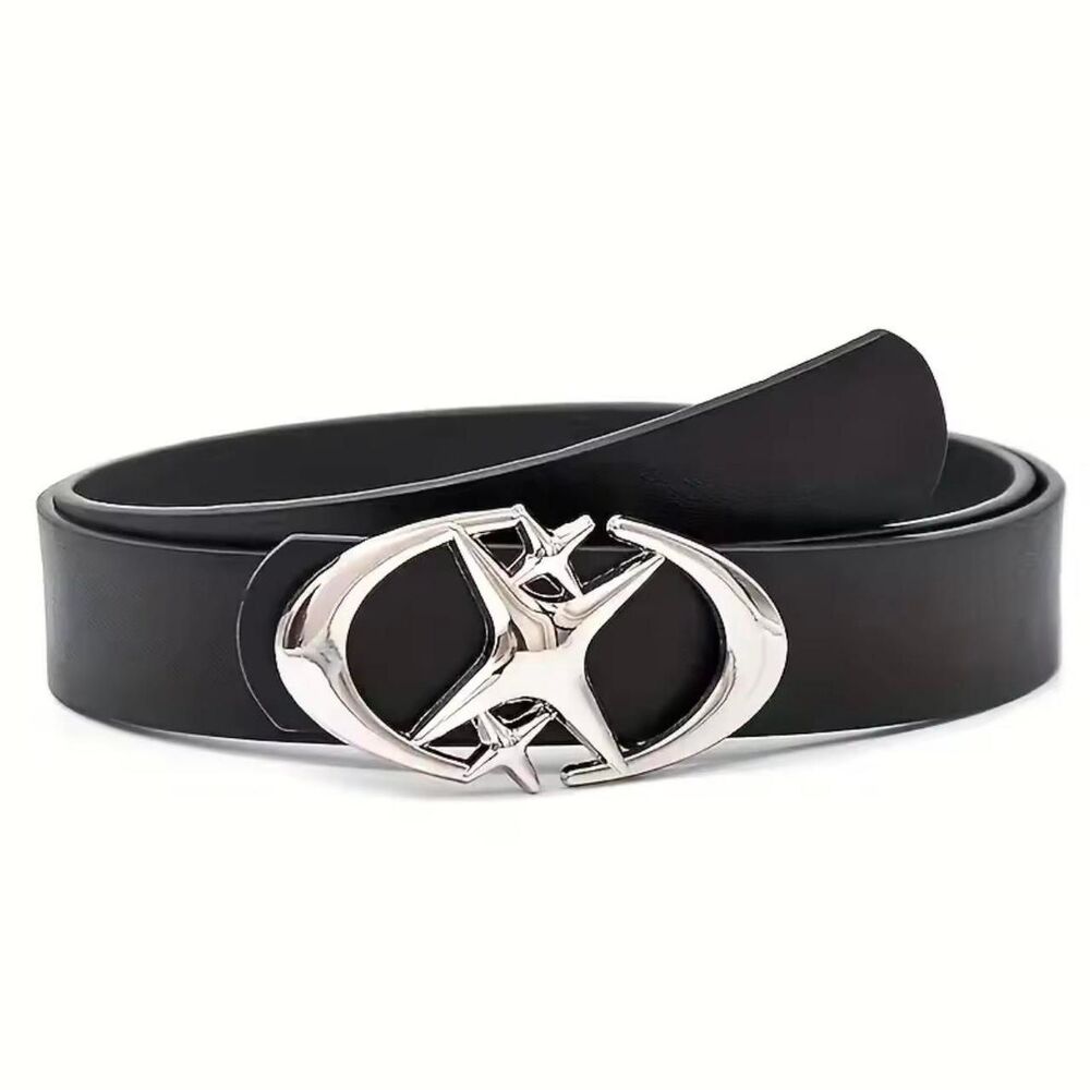 Punk Silver Glint Belt